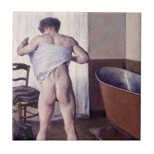 Gustave Caillebotte - Man at his Bath Ceramic Tile
