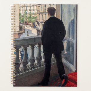 Gustave Caillebotte - Man at the Window Planner