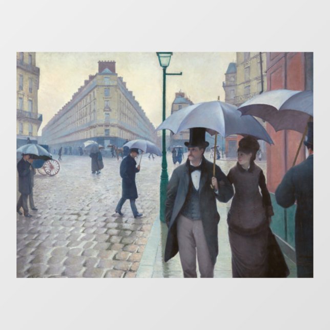 Gustave Caillebotte - Paris Street; Rainy Day (Sheet)