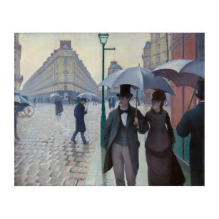 Gustave Caillebotte - Paris Street; Rainy Day Acrylic Print