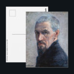 Gustave Caillebotte - Self Portrait Postcard<br><div class="desc">Self Portrait - Gustave Caillebotte,  Oil on Canvas,  1889</div>