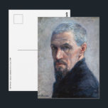 Gustave Caillebotte - Self Portrait Postcard<br><div class="desc">Self Portrait - Gustave Caillebotte,  Oil on Canvas,  1889</div>