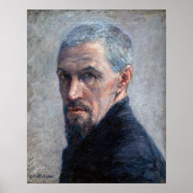 Gustave Caillebotte - Self Portrait Poster (Front)