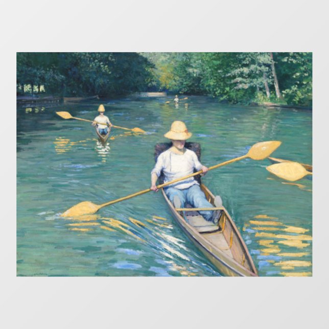 Gustave Caillebotte - Skiffs on the Yerres (Sheet)