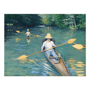Gustave Caillebotte - Skiffs on the Yerres Photo Print