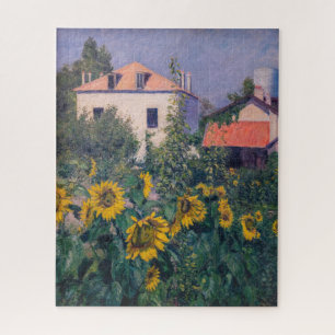 Gustave Caillebotte - Sunflowers, Garden Jigsaw Puzzle