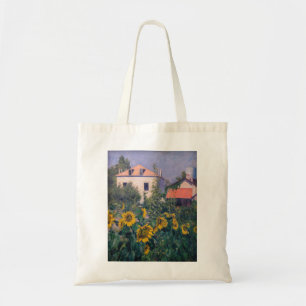 Gustave Caillebotte - Sunflowers, Garden Tote Bag