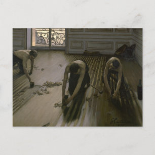 Gustave Caillebotte - The Floor Planers Postcard