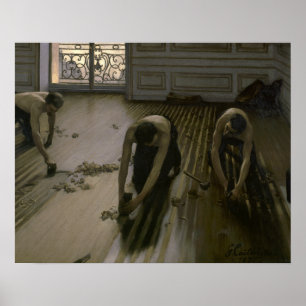 Gustave Caillebotte - The Floor Planers Poster