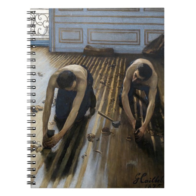 Gustave Caillebotte - The Floor Scrapers Notebook (Front)