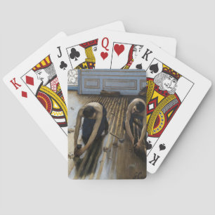 Gustave Caillebotte - The Floor Scrapers Playing Cards