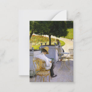 Gustave Caillebotte - The Orange Trees Card