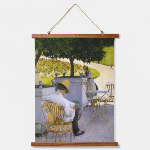 Gustave Caillebotte - The Orange Trees Hanging Tapestry