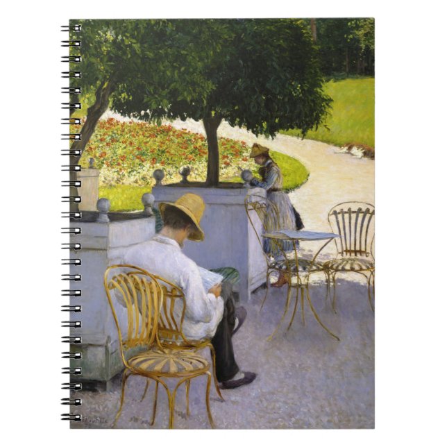 Gustave Caillebotte - The Orange Trees Notebook (Front)
