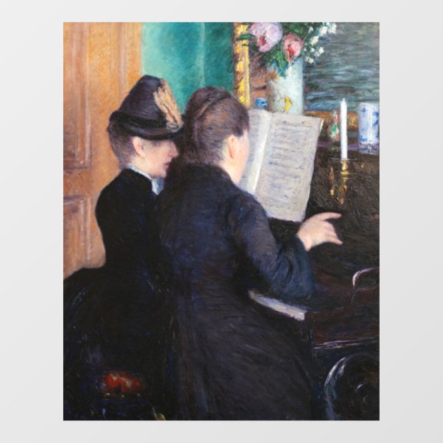 Gustave Caillebotte - The Piano Lesson (Sheet)