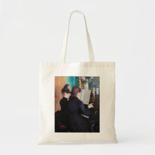 Gustave Caillebotte - The Piano Lesson Tote Bag
