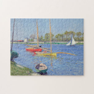 Gustave Caillebotte - The Seine at Argenteuil Jigsaw Puzzle