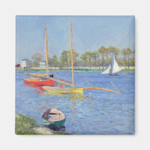 Gustave Caillebotte - The Seine at Argenteuil Magnet