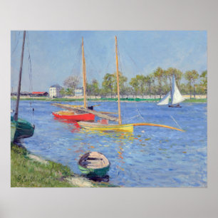 Gustave Caillebotte - The Seine at Argenteuil Poster