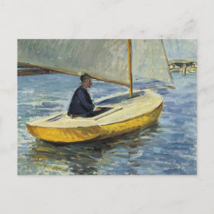 Gustave Caillebotte - The Yellow Boat Postcard