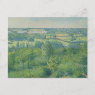 Gustave Caillebotte - Valley of the Yerres Postcard