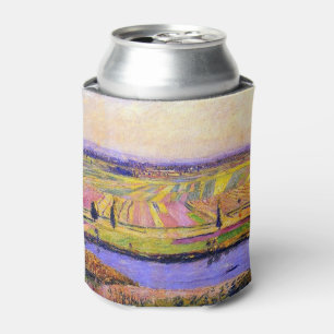 Gustave Caillebotte water nature Villas Vintage Can Cooler