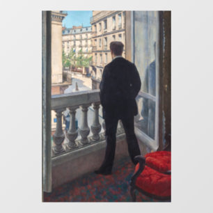 Gustave Caillebotte - Young Man at His Window 