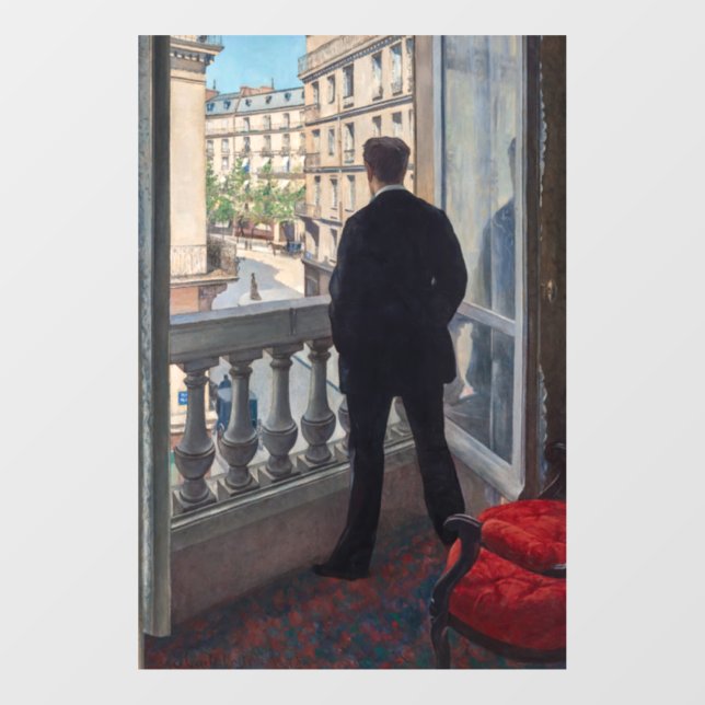 Gustave Caillebotte - Young Man at His Window  (Sheet)
