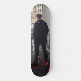 Gustave Caillebotte - Young Man at His Window  Skateboard