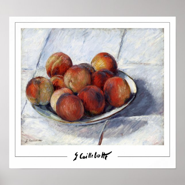 Gustave Caillebotte Zedign Art Poster #125 (Front)