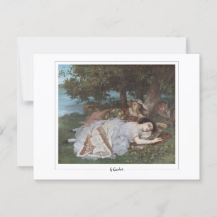 Gustave Courbet #96 - Fine Art Postcard