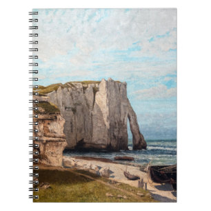 Gustave Courbet - Cliffs at Etretat after Storm Notebook