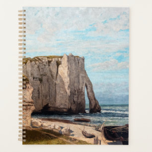 Gustave Courbet - Cliffs at Etretat after Storm Planner