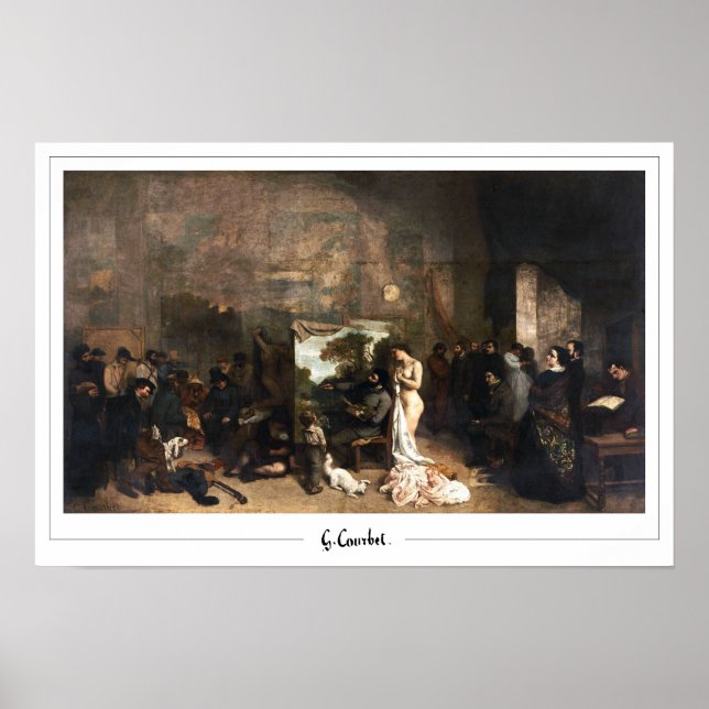 Gustave Courbet Fine Art #587 Poster (Front)