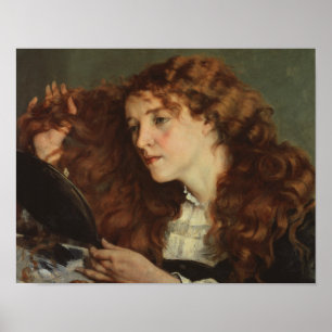 Gustave Courbet - Jo, the Beautiful Irish Girl Poster