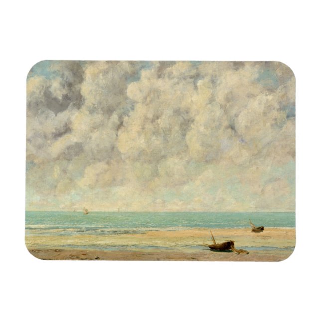 Gustave Courbet | The Calm Sea Magnet (Horizontal)