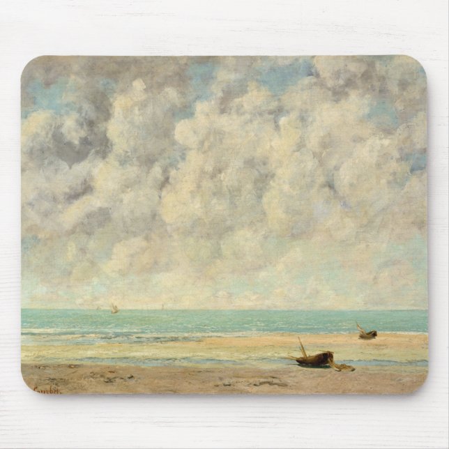 Gustave Courbet | The Calm Sea Mouse Pad (Front)