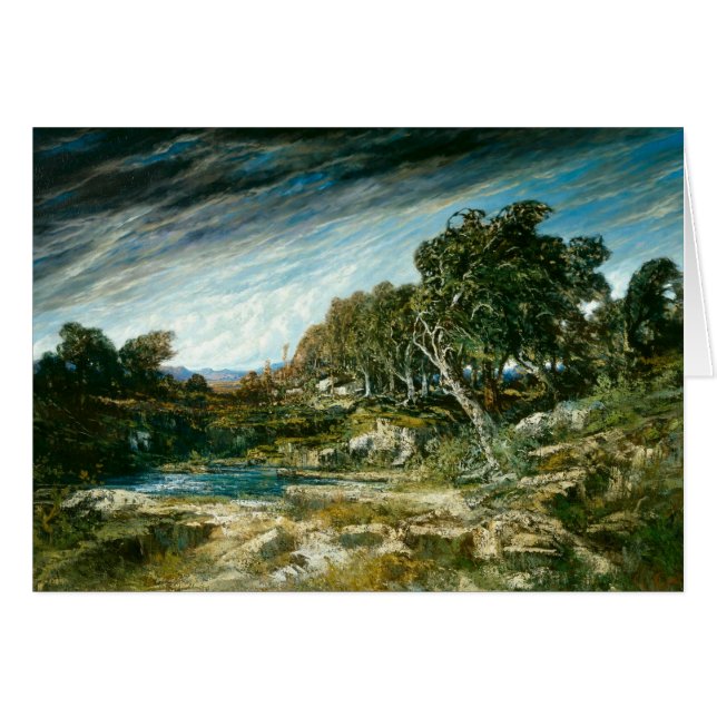 Gustave Courbet - The Gust of Wind (Front Horizontal)