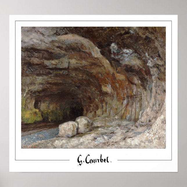 Gustave Courbet Zedign Art Poster #19-2 (Front)