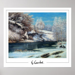 Gustave Courbet Zedign Art Poster #8-2