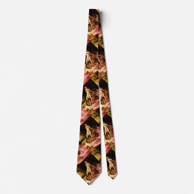 Gustave Doré - Caron Rowing/Dante’s Inferno Tie (Front)