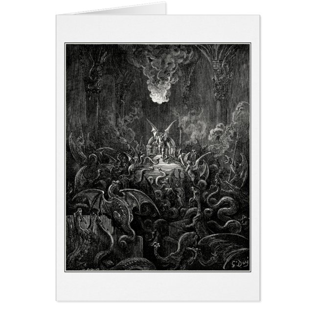 Gustave Dore: dreadful was the din (Front)