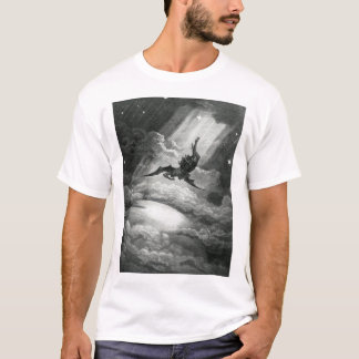 Gustave Doré Paradise Lost Fall to Earth Active T- T-Shirt