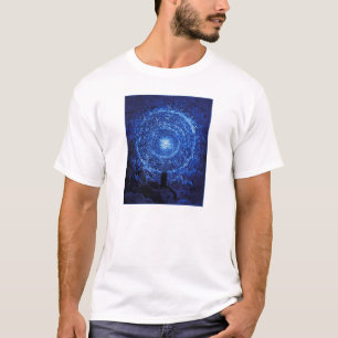 Gustave Dore The White Rose (blue) T-shirt