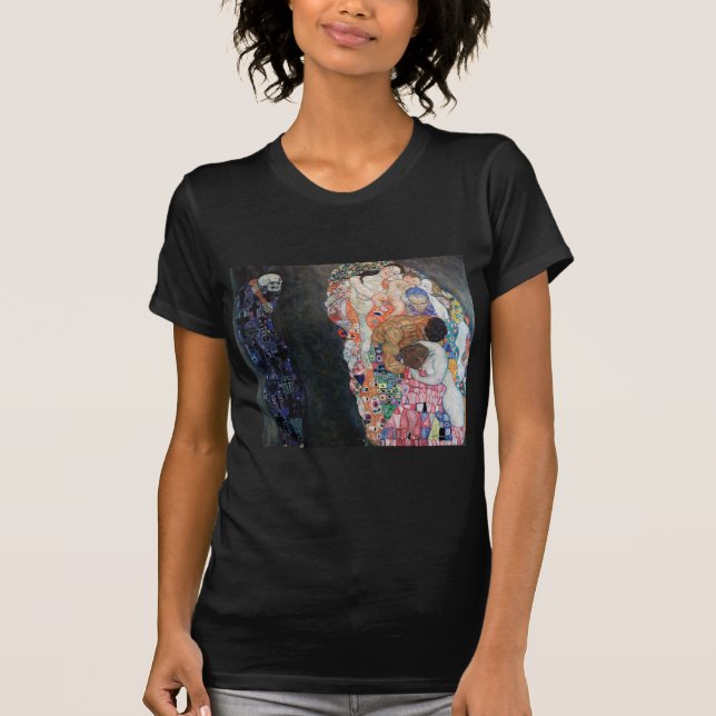 Gustave Klimt Life and Death T-Shirt (Front)