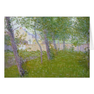 Gustave Loiseau- Garden by the House