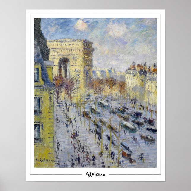 Gustave Loiseau Zedign Art Poster #104 (Front)