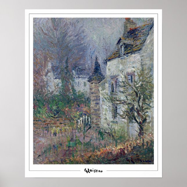 Gustave Loiseau Zedign Art Poster #111 (Front)