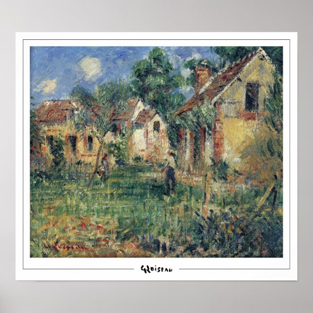 Gustave Loiseau Zedign Art Poster #127 (Front)