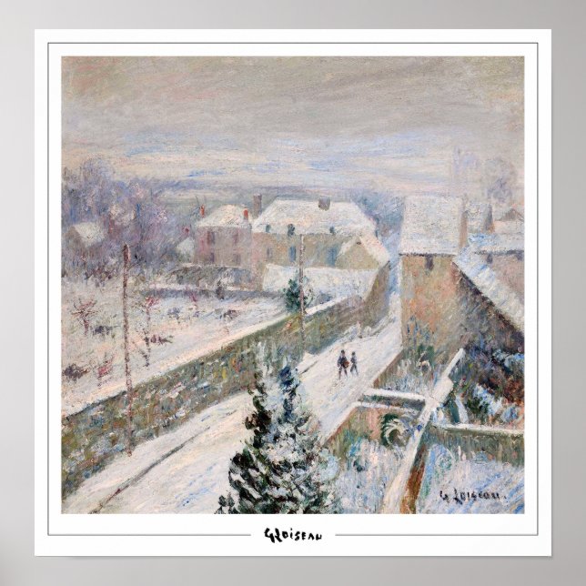Gustave Loiseau Zedign Art Poster #133 (Front)